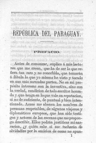 República del Paraguay. Prefacio