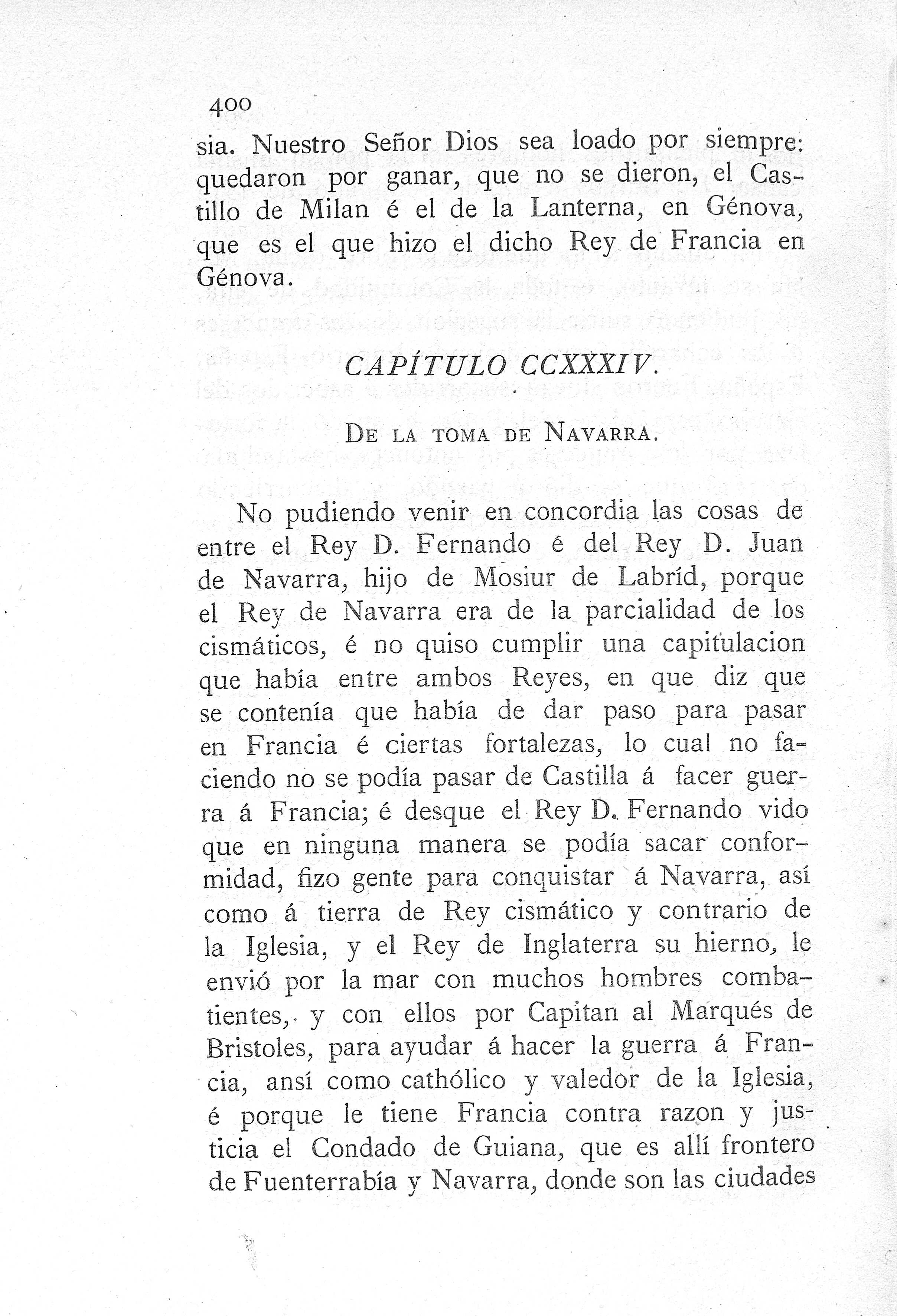 CCXXXIV. de la toma de Navarra