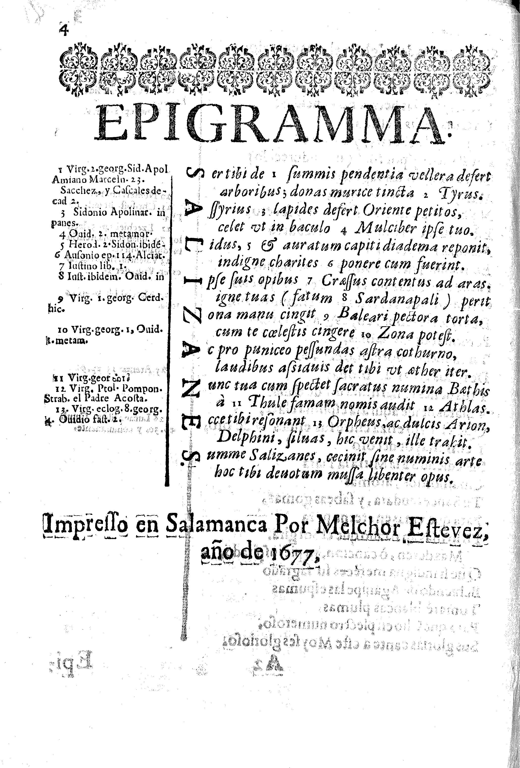Epigramma
