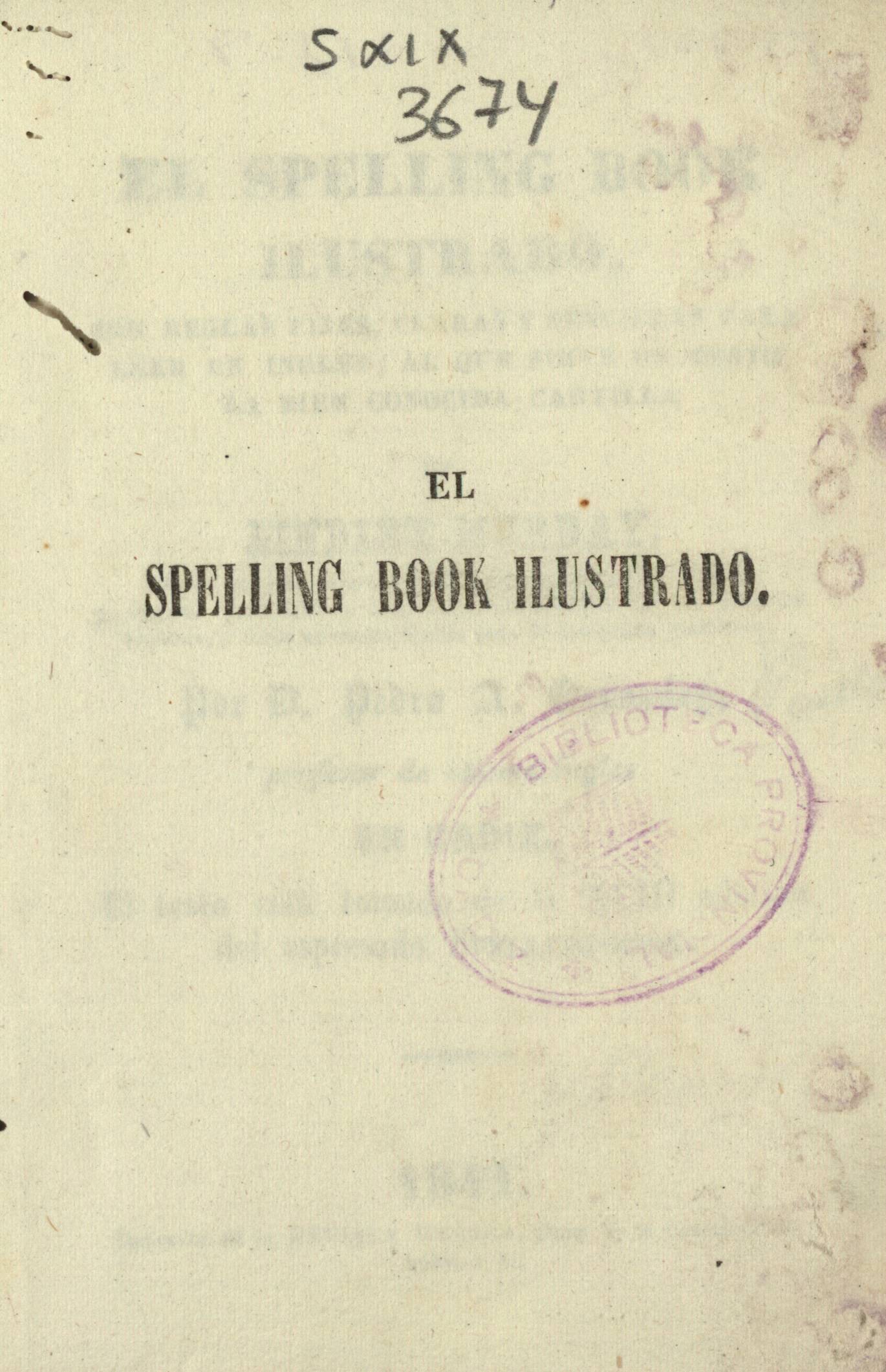 El spelling book ilustrado