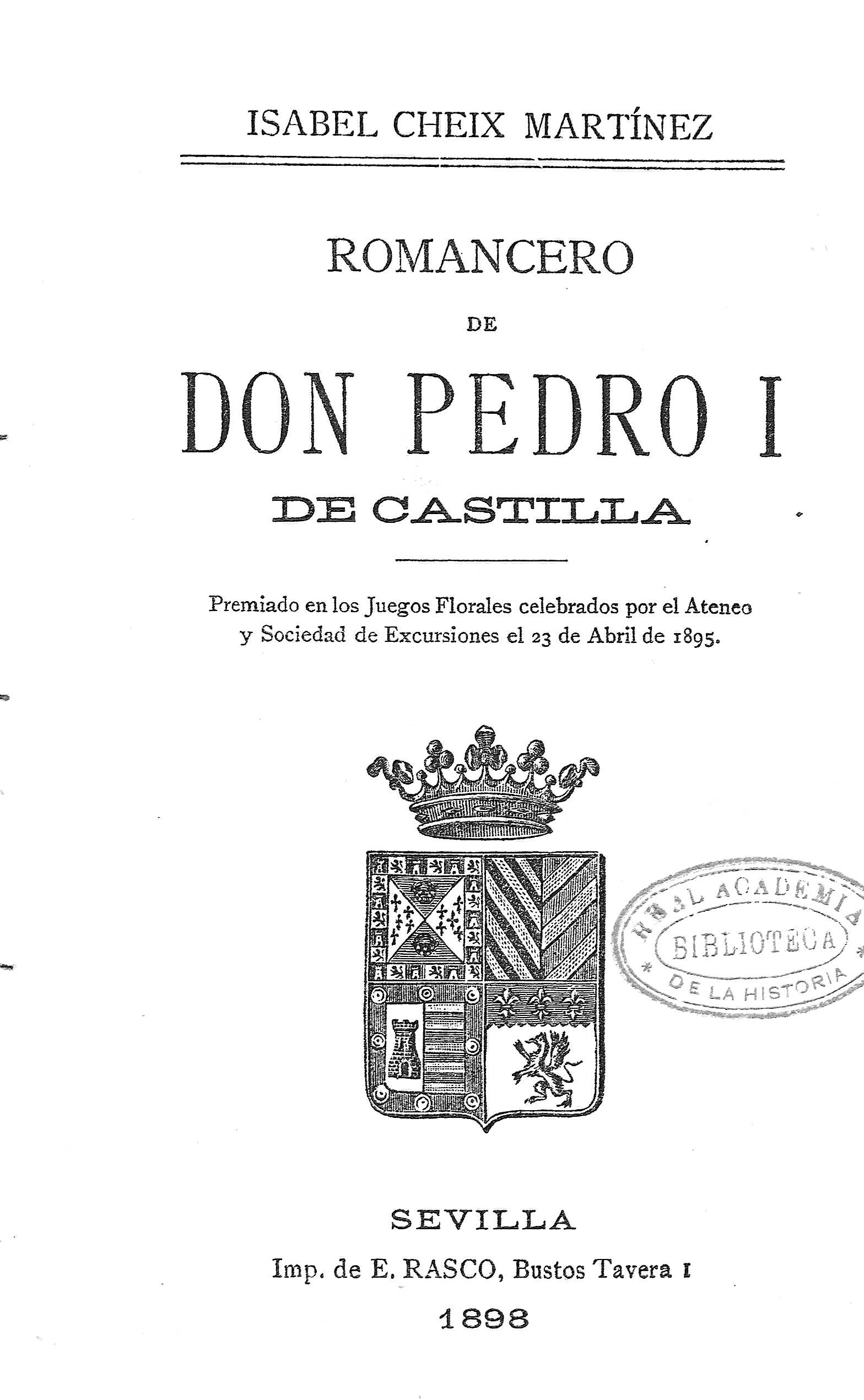 Romancero de Don Pedro I de Castilla