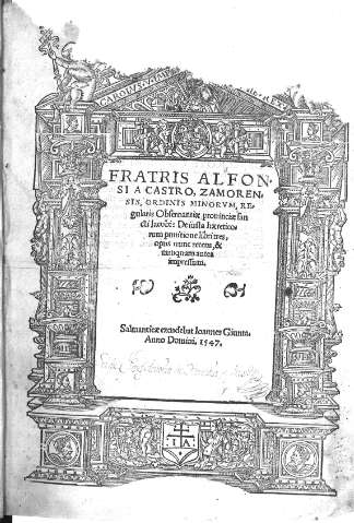 Fratris Alfonsi a Castro, zamorensis, ordinis minorvm