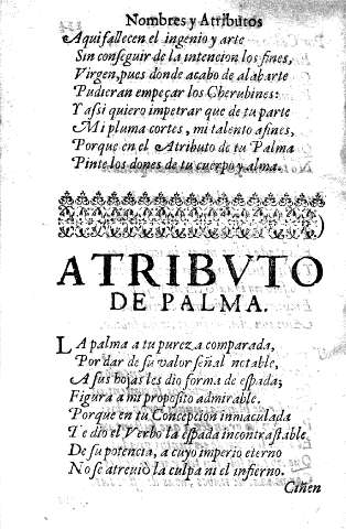 Atribvto de la Palma