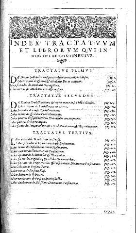 Index tractatumm et librorum qui in hoc opere continentur