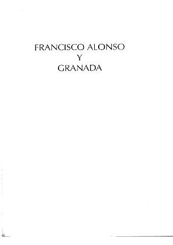 Francisco Alonso y Granada