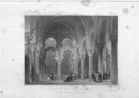 Interior of the Great Mosque at Cordova [sic]