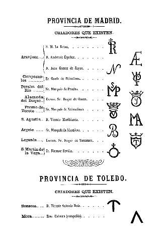 Provincia de Madrid. Provincia de Toledo