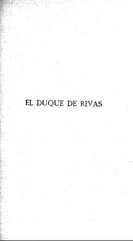 El Duque de Rivas