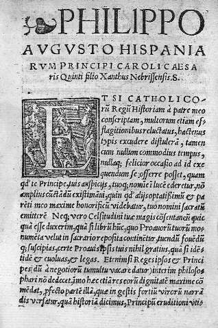 Philippo Augusto Hispaniarum...
