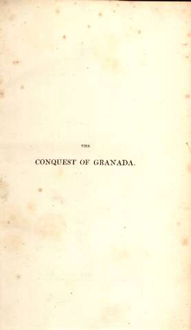 The conquest of Granada