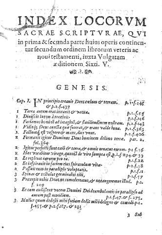 Index Locorum Sacrae Scripturae,...