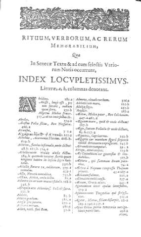 Index Locupletissimus