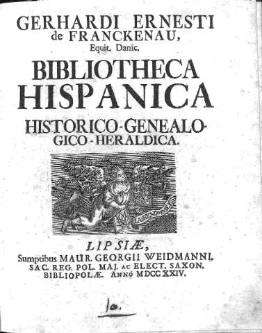Bibliotheca Hispanica Historico-Genealogico-Heraldica