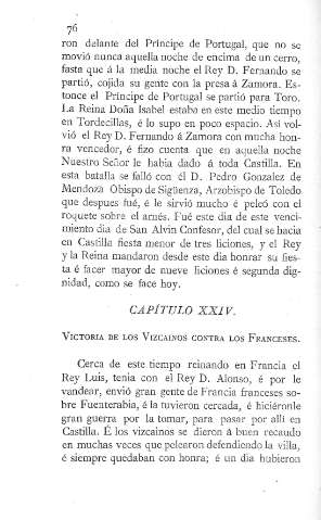 XXIV. Victoria de los vizcaínos contra los franceses