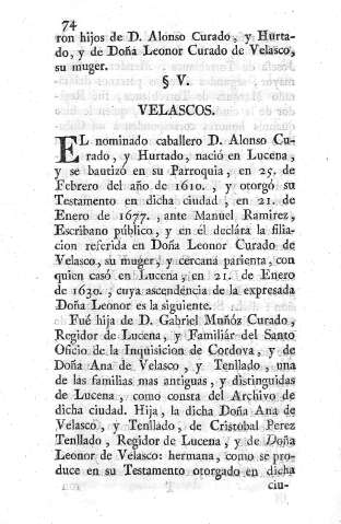 V. Velascos