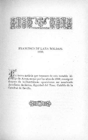 Francisco de Lara Roldan