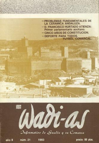 'Wadi-as  : informativo comarcal' - Año II Número 21  - 1983 noviembre 1