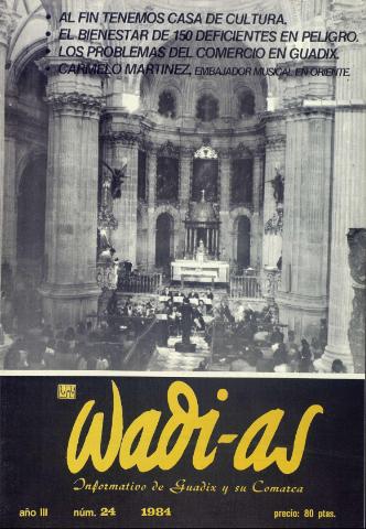 'Wadi-as  : informativo comarcal' - Año III Número 24  - 1984 febrero 1