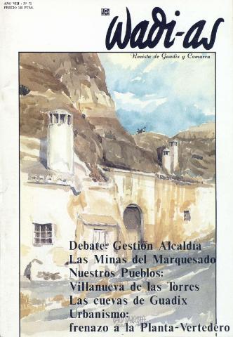 'Wadi-as  : informativo comarcal' - Año VIII Número 75  - 1990 mayo 1
