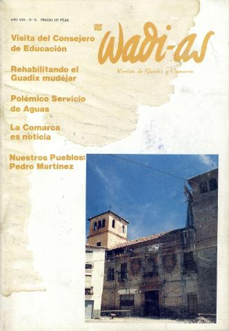 'Wadi-as  : informativo comarcal' - Año VIII Número 76  - 1990 junio 1