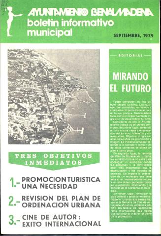'Ayuntamiento Benalmádena  : boletín informativo municipal' - 1979 septiembre 1