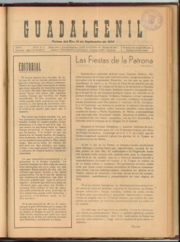 'Guadalgenil' - Año 1 Número 13 - 1959 septiembre 13