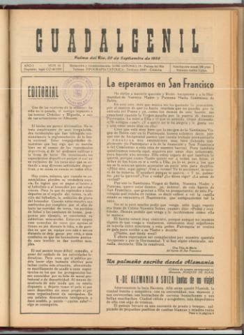 'Guadalgenil' - Año 1 Número 14 - 1959 septiembre 20