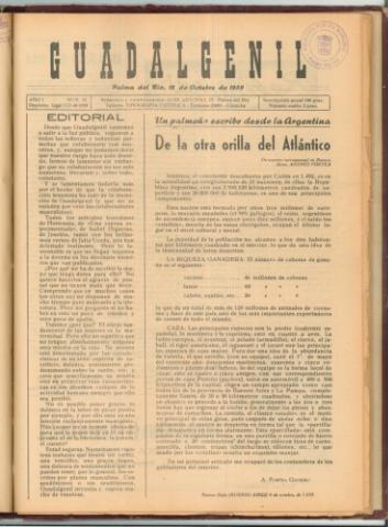 'Guadalgenil' - Año 1 Número 18 - 1959 octubre 18