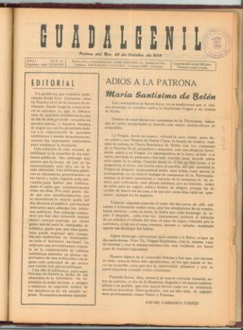 'Guadalgenil' - Año 1 Número 19 - 1959 octubre 25