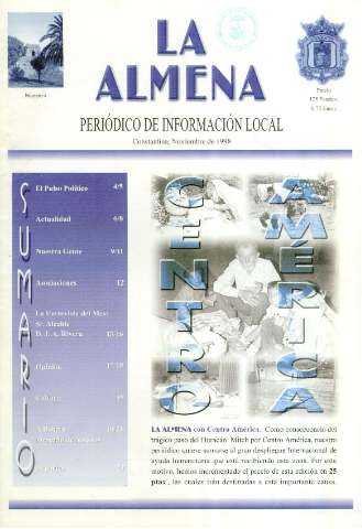 'La Almena : periódico de información local' - Año I Número 4 - 1998 noviembre