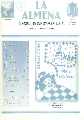 'La Almena : periódico de información local' - Año I Número 5 - 1998 diciembre
