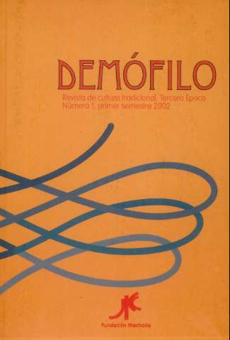 'Demófilo : revista de cultura tradicional de Andalucía' -  Número 37 - 2002